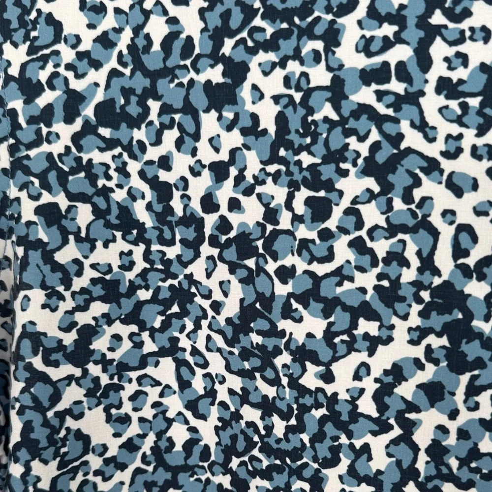 7 Diamonds Blue and White Patterned Shirt